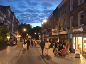 Orford Road at night